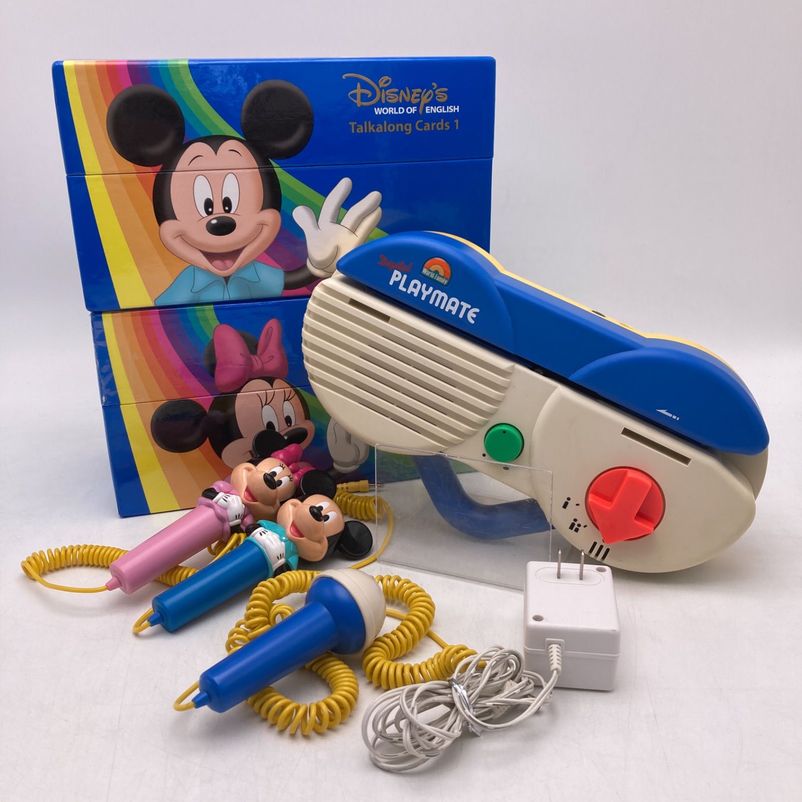 2012年購入 トークアロングセット　両面デジタル　ディズニー英語システム　DWE　Disney　ワールドファミリー　中古　404104