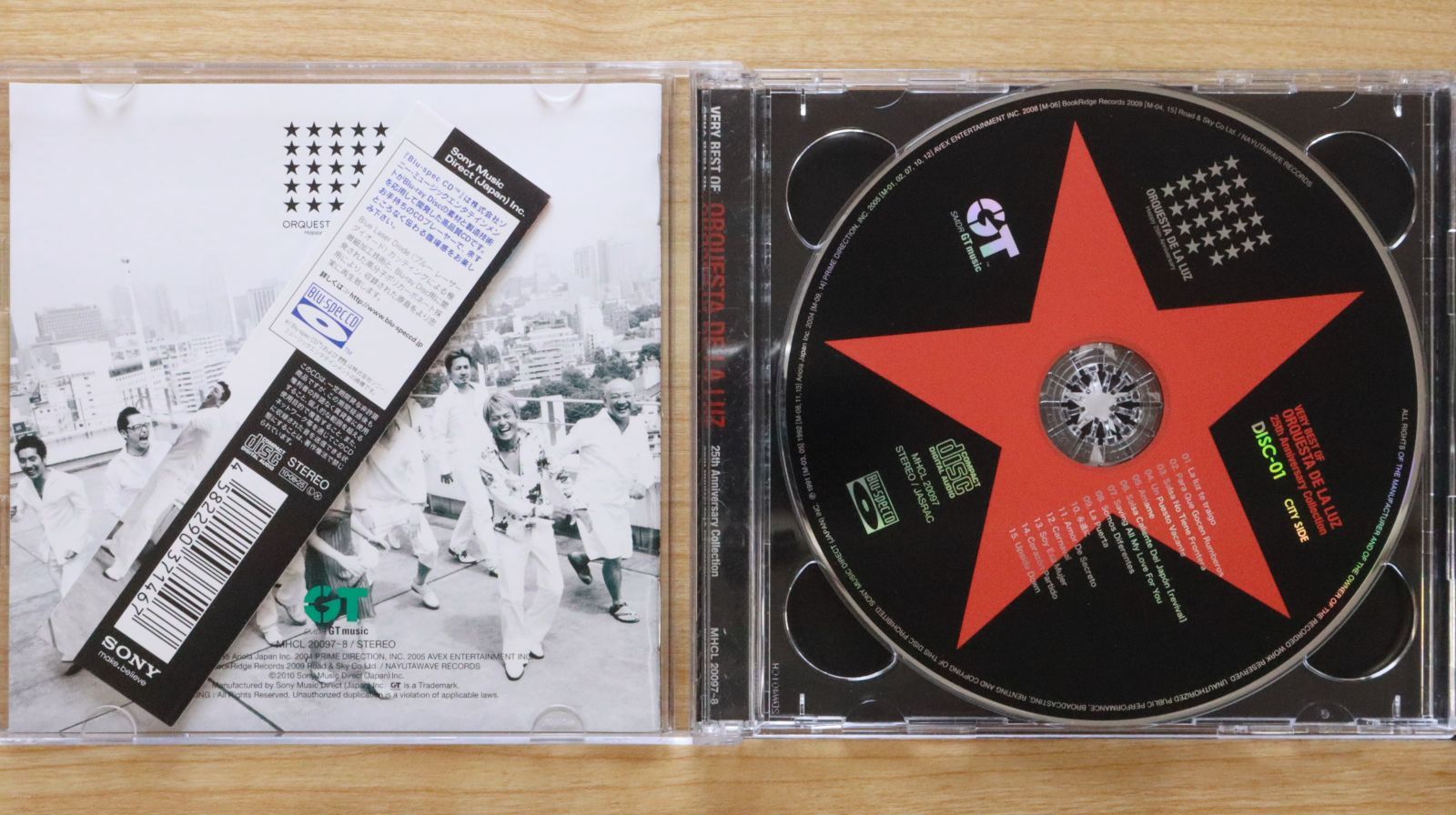 国内盤CD☆オルケスタ・デ・ラ・ルス/Orquesta de la Luz□ VERY