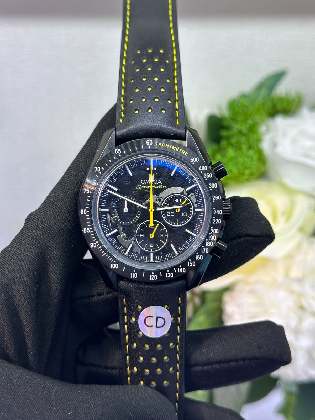 今日 Omega 欧米茄 Ω 超霸 石英 マルチファンクション 腕時計-WTO輸入1