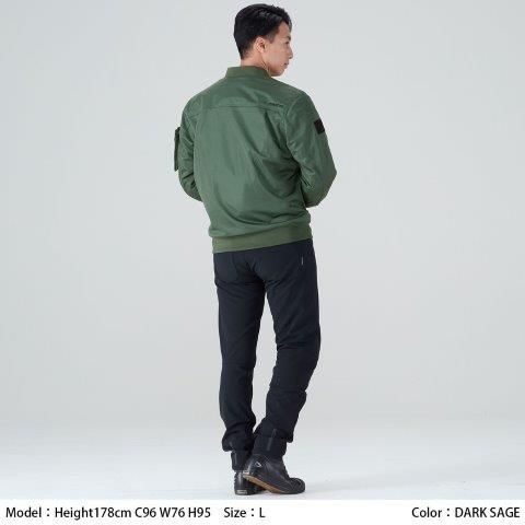 エアー フライト ジャケット グレー WM(レディースM)サイズ RSJ351