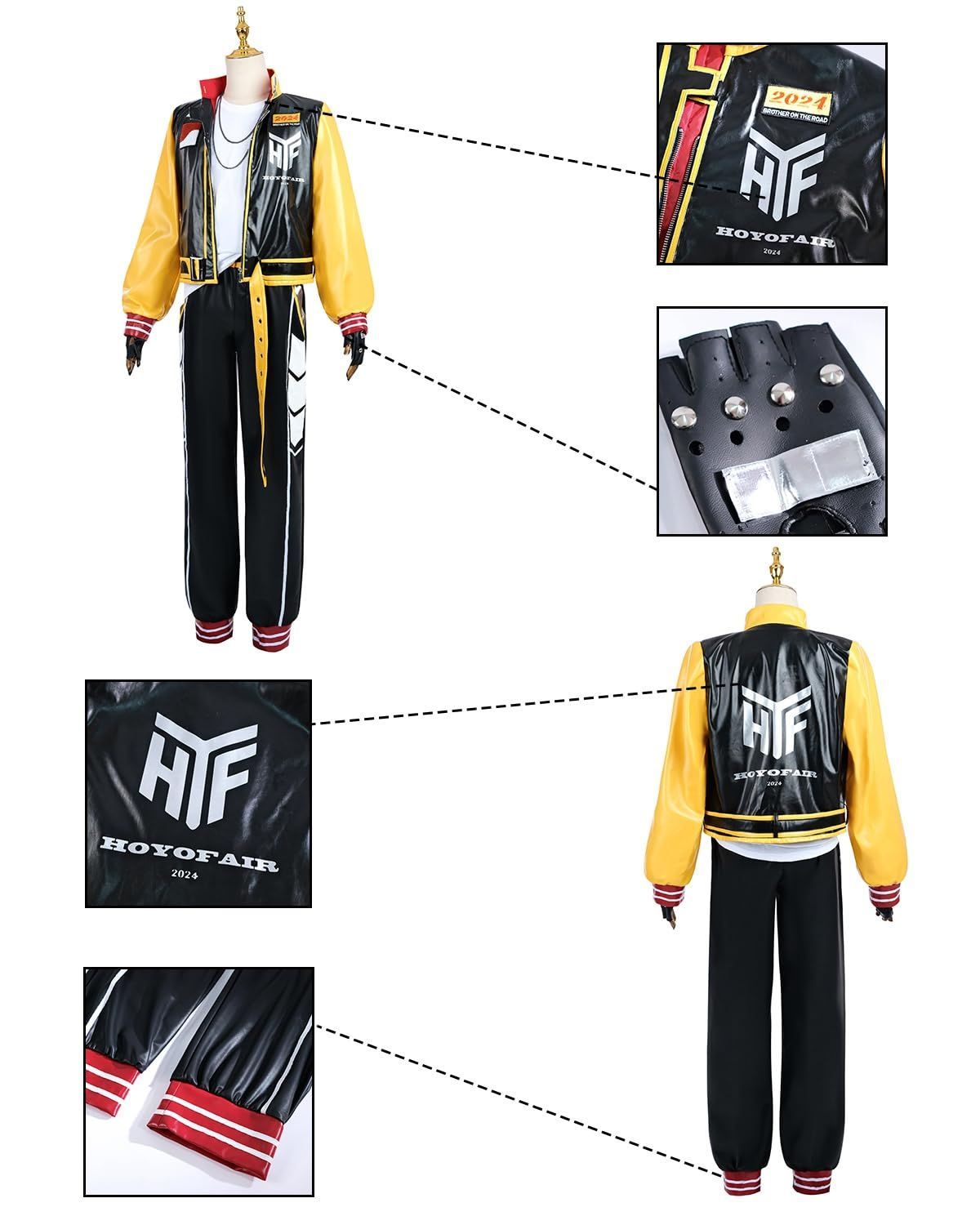 五次元 高品質 原神 コスプレ ウィッグ付き 新キャラ 黒 フリーナ 嘉明 千織 キィニチ マーヴィカ コスプレ衣装 大人用 仮装 Genshin Impact c BJ0919ML04