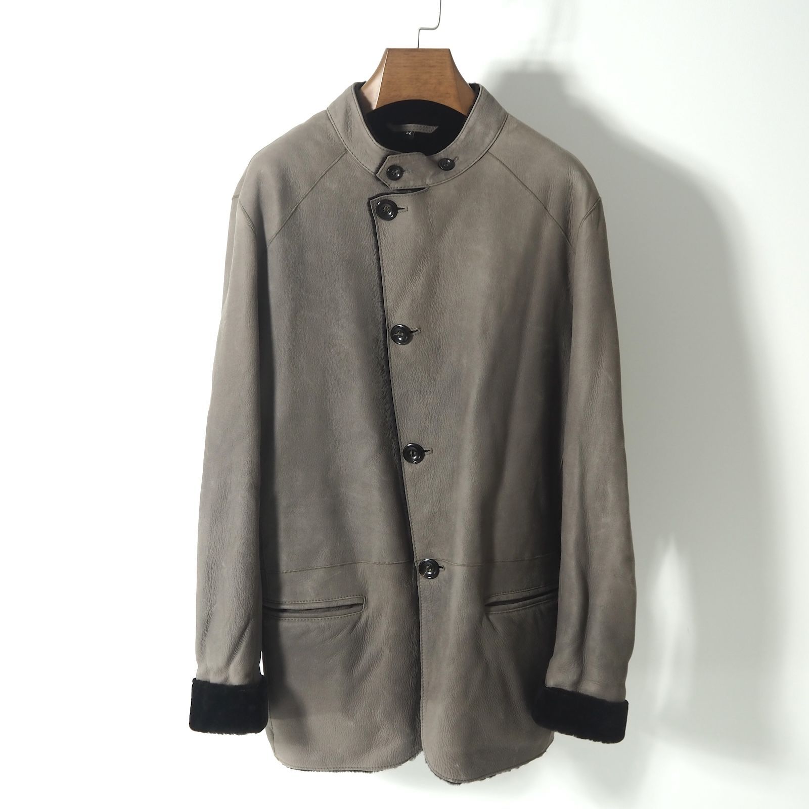 ◎ジョルジオアルマーニ GIORGIO ARMANI レザータグ 黒タグ 