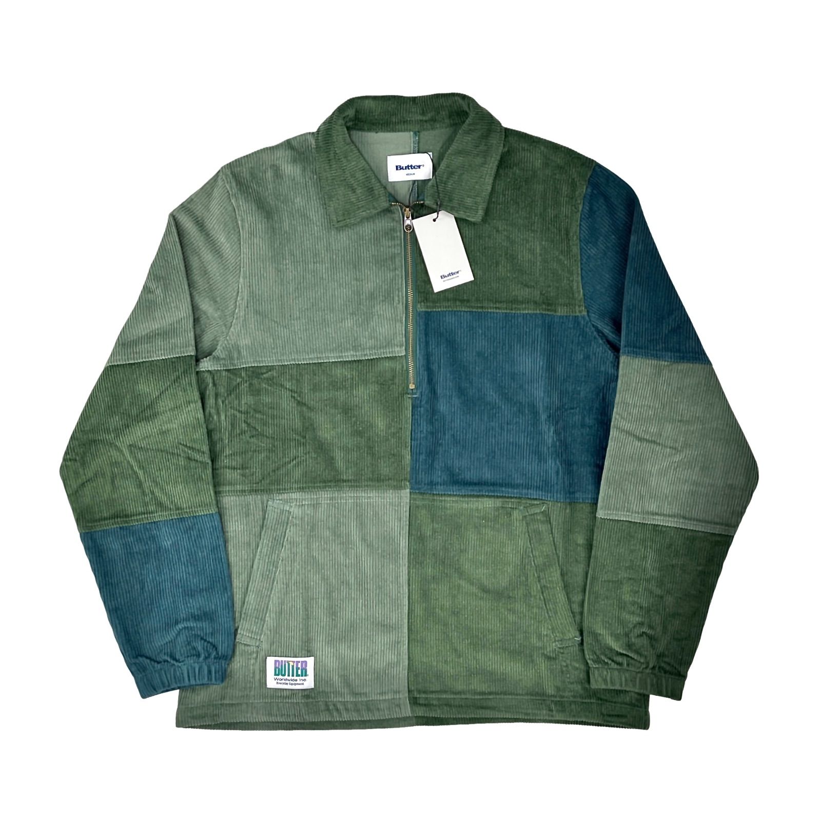 Butter Goods バターグッズ アシンメトリー クレイジー パッチワーク 