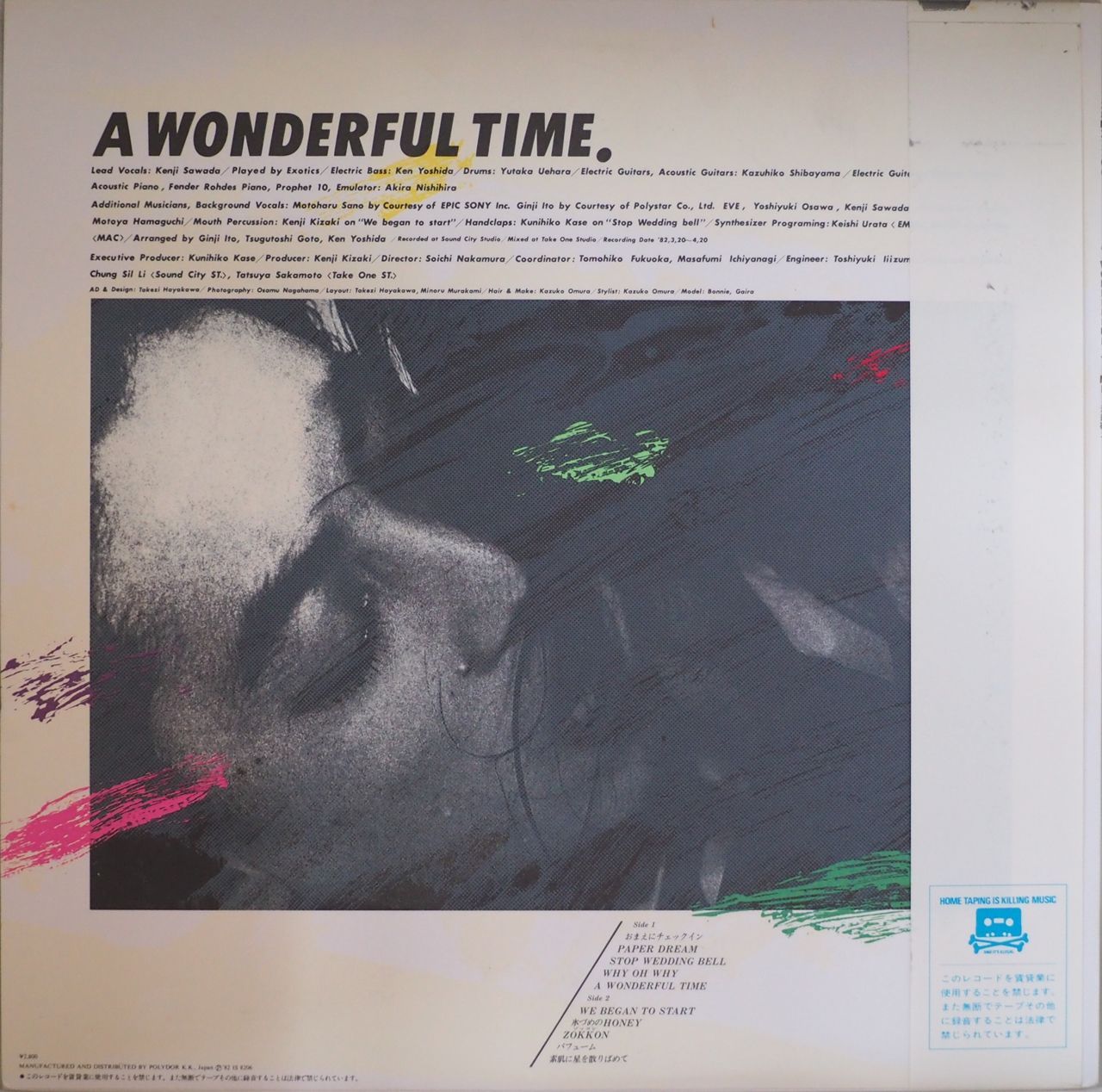 沢田研二　A WONDERFL TIME. Kenji Sawada - Wonderful Time - Amazon.com Music