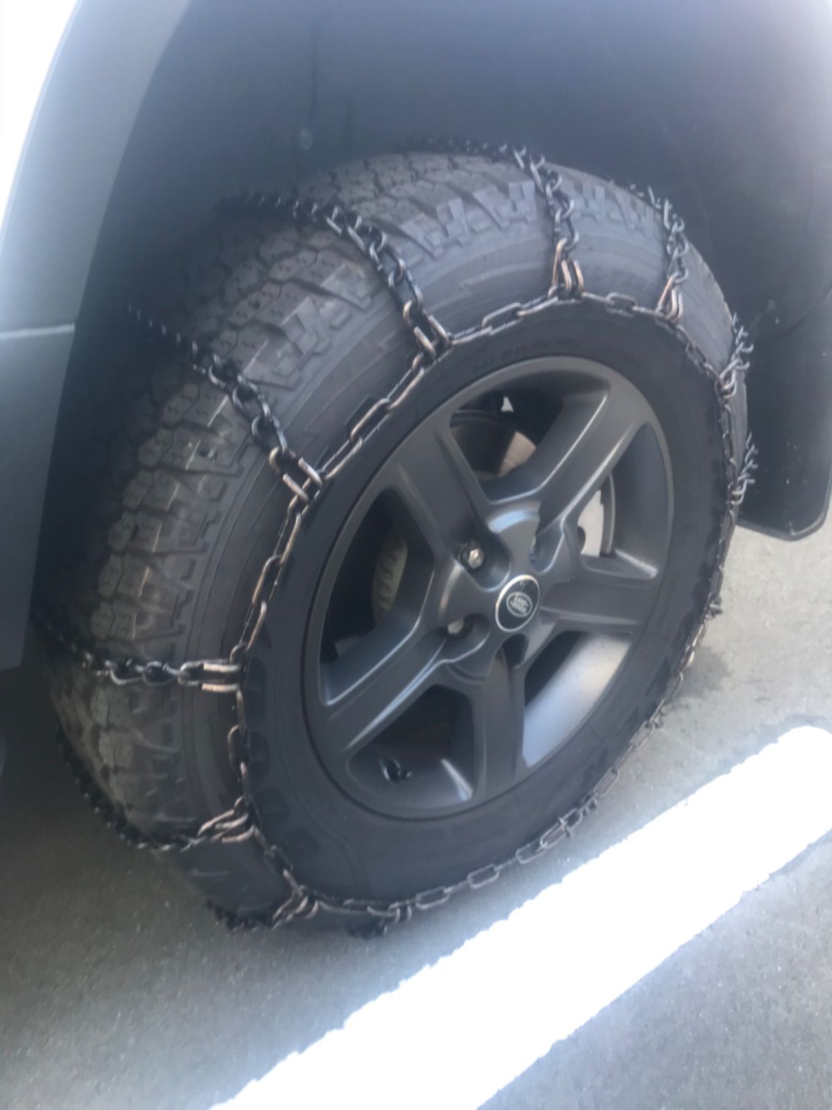 255|70R18用タイヤチェーン バンド付き