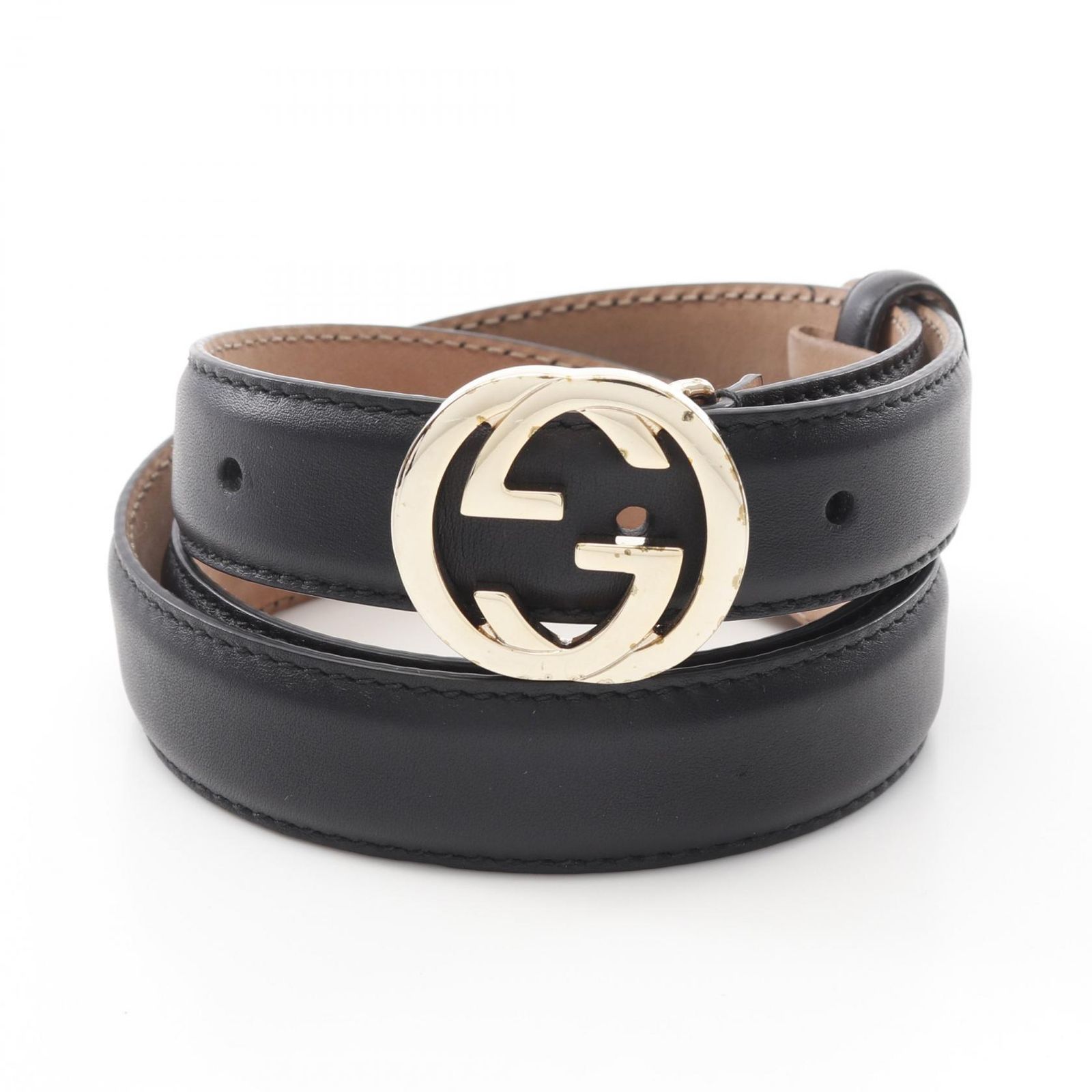 グッチ　ベルト グッチ GUCCI ベルト インターロッキングG 370717 レザー ベルト