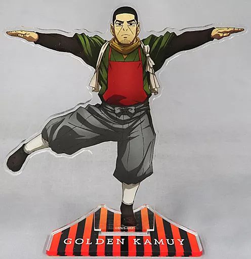 ホットセール - アートトラベルシューズ 中古】アクリルスタンド・アクリルパネル 月島基 シライシ一座柄 パソコン・周辺機器