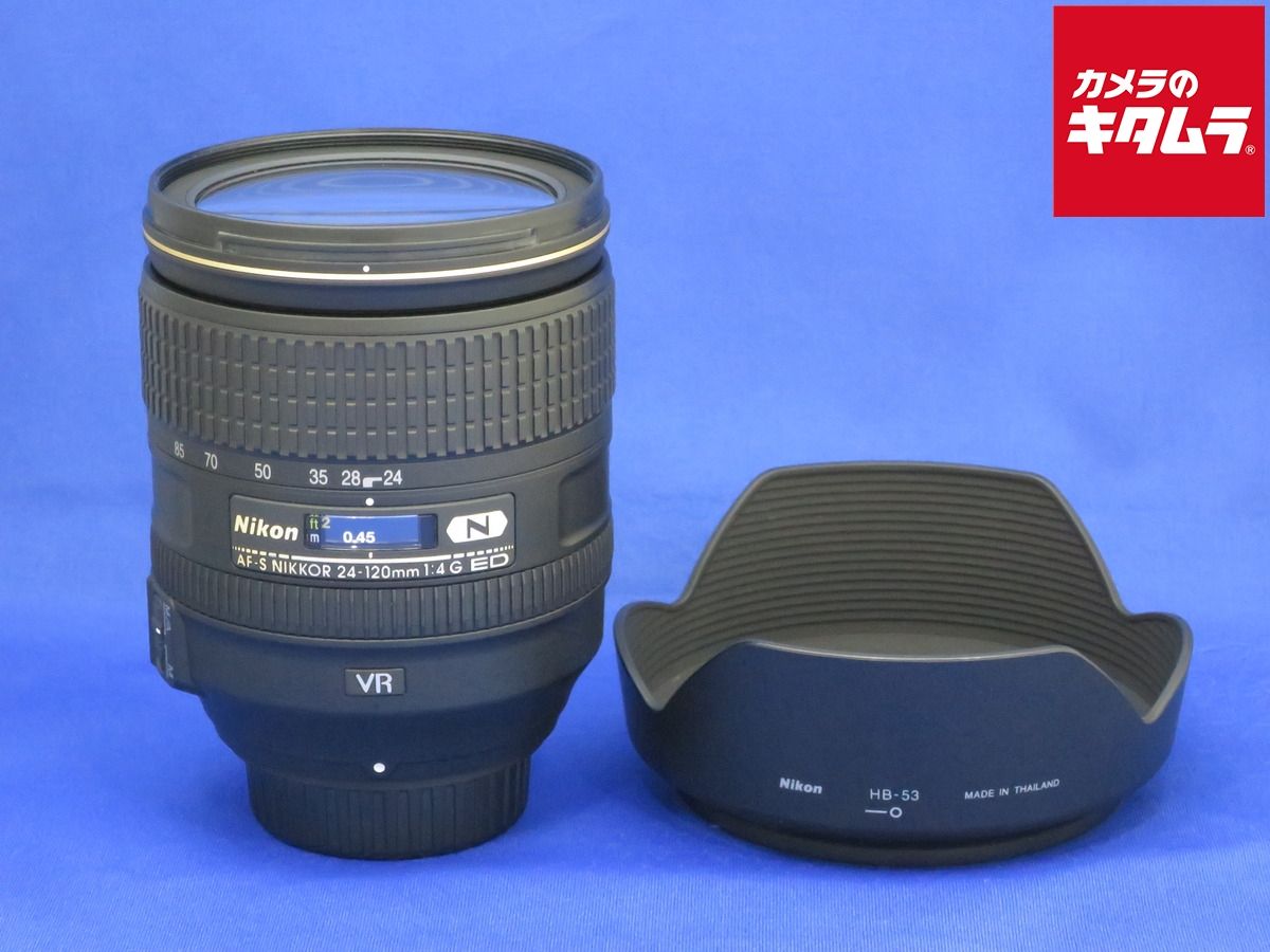 並品 ニコン AF-S NIKKOR 24-120mm f|4G ED VR