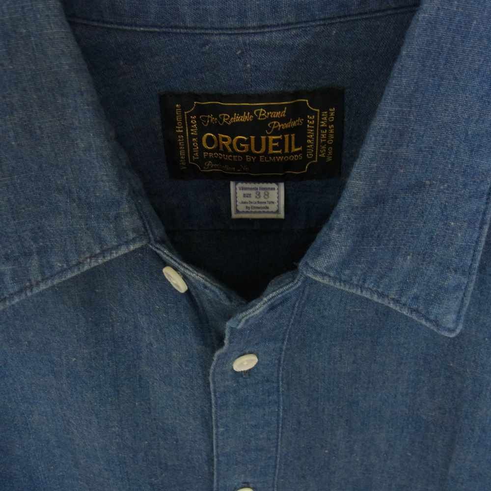 ORGUEIL オルゲイユ 長袖シャツ OR-5001C Classic Chambray Shirts