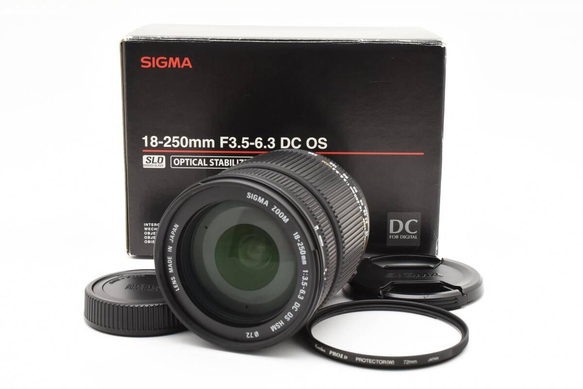☆外観美品☆シグマ SIGMA 18-250mm F3.5-6.3 DC OS HSM ニコン