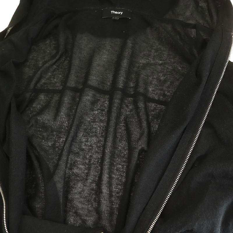 セオリー Theory 23SS AIRY COTTON ZIP UP HOODIE シアー