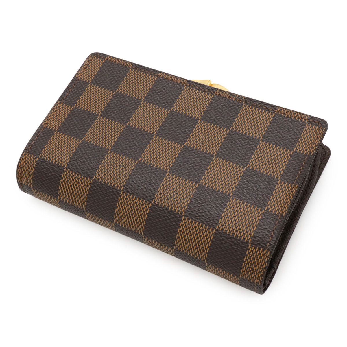 特価‼️】ルイヴィトン ヴィエノワ 新型 がま口 二つ折り財布 ブラウン