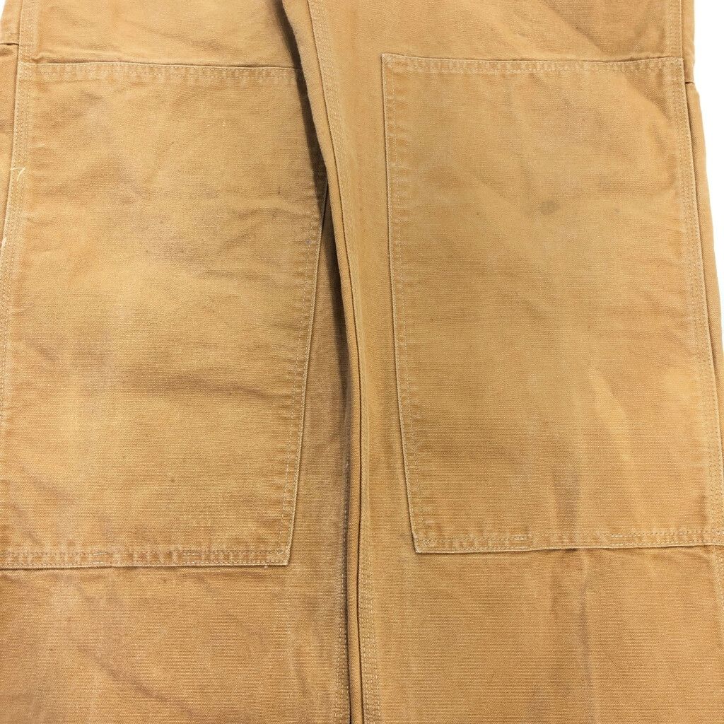 90年代 USA製 Carhartt カーハート ダック ダブルニー ビブ