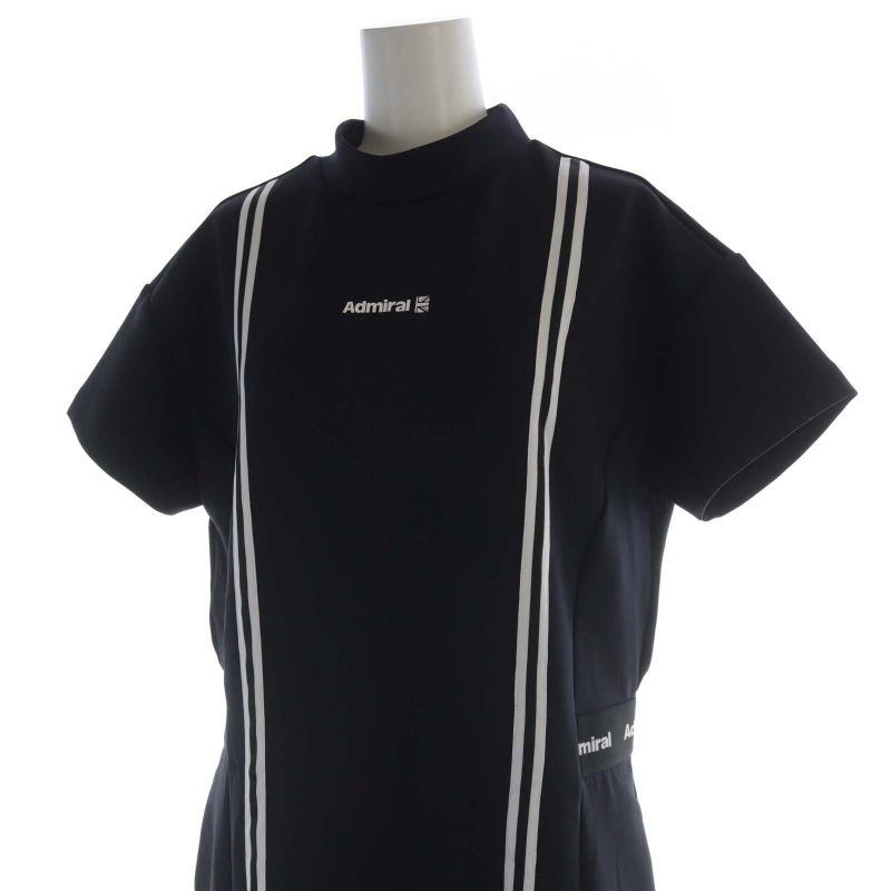 アドミラル Admiral GOLF ゴルフウェア ワンピース ひざ丈 ロゴ