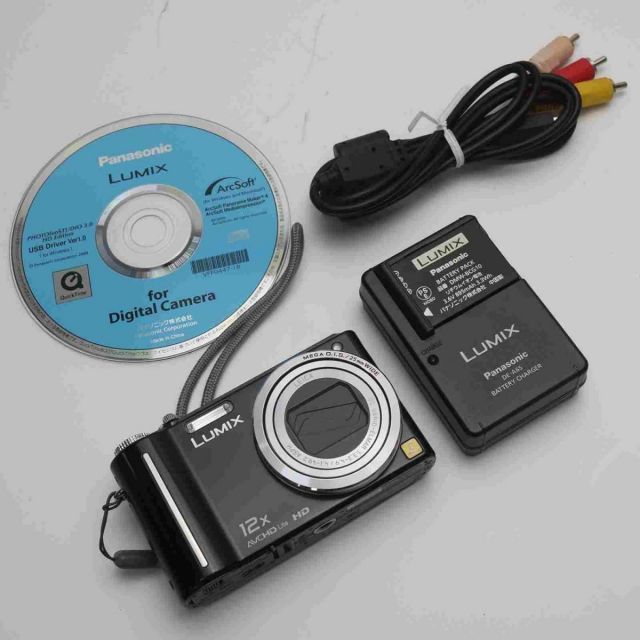 LUMIX DMC-TZ7 ブラック Amazon | パナソニック デジタルカメラ LUMIX (ルミックス) TZ7
