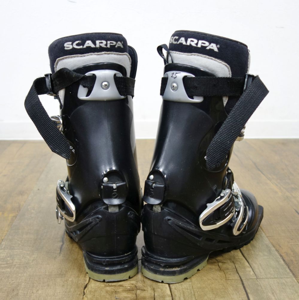 スカルパ SCARPA テレマーク スキー ブーツ 75mm 3ピン 25.5c