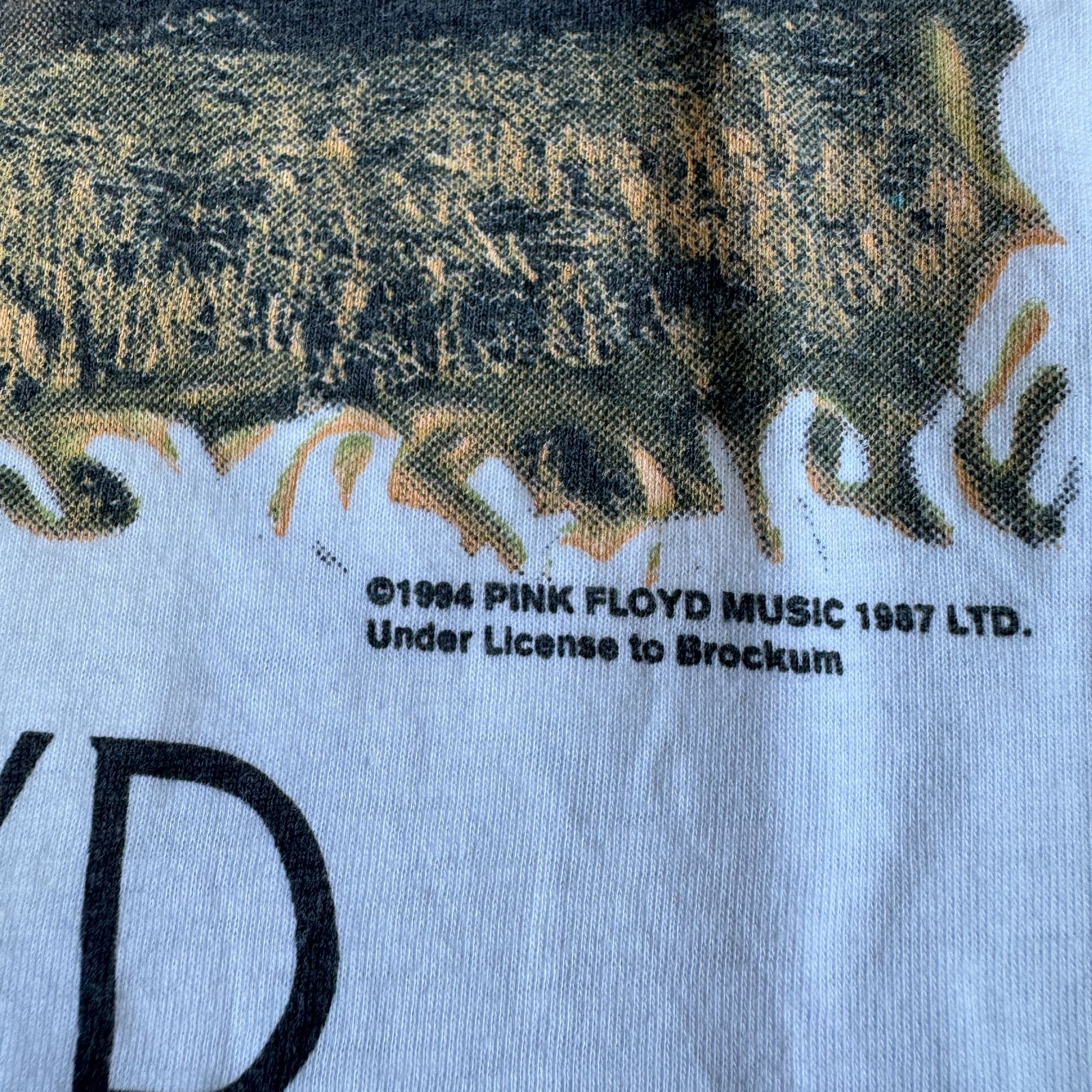 90s PINK FLOYD The Division Bell European Tour 1994 Tシャツ L 