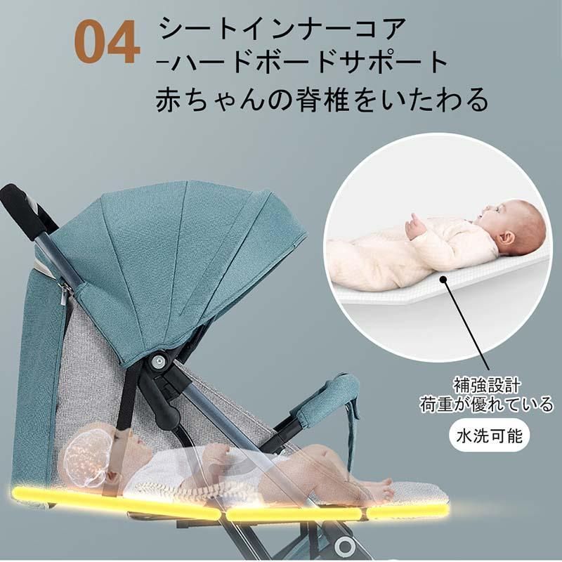 新生児 ベビーカー 軽量 コンパクト 折り畳み 無段階 リクライニング 新生活 新生児 ベビーカー 軽量 コンパクト 折り畳み 無段階 リクライニング