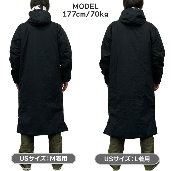 OAKLEY ベンチコート　XL OAKLEY ロングコート 裏起毛 ベンチコート アウター メンズ