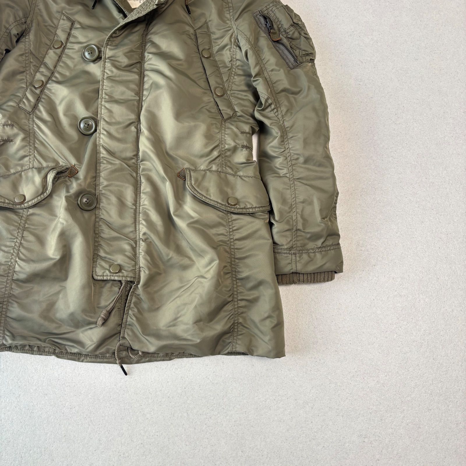 dani】希少✨G.O.A フライトジャケット N-B3 ラクーンファー