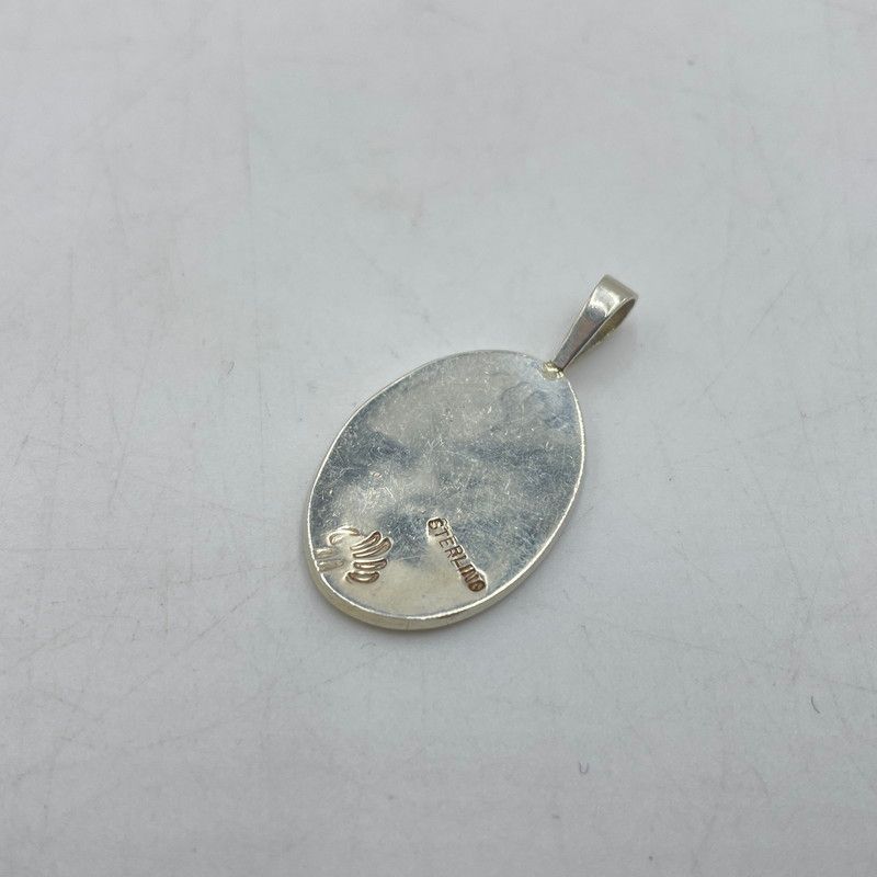 中古品】 HOPI ホピ族 WILLIS HUMEYESTEWA SUN FACE PENDANT TOP