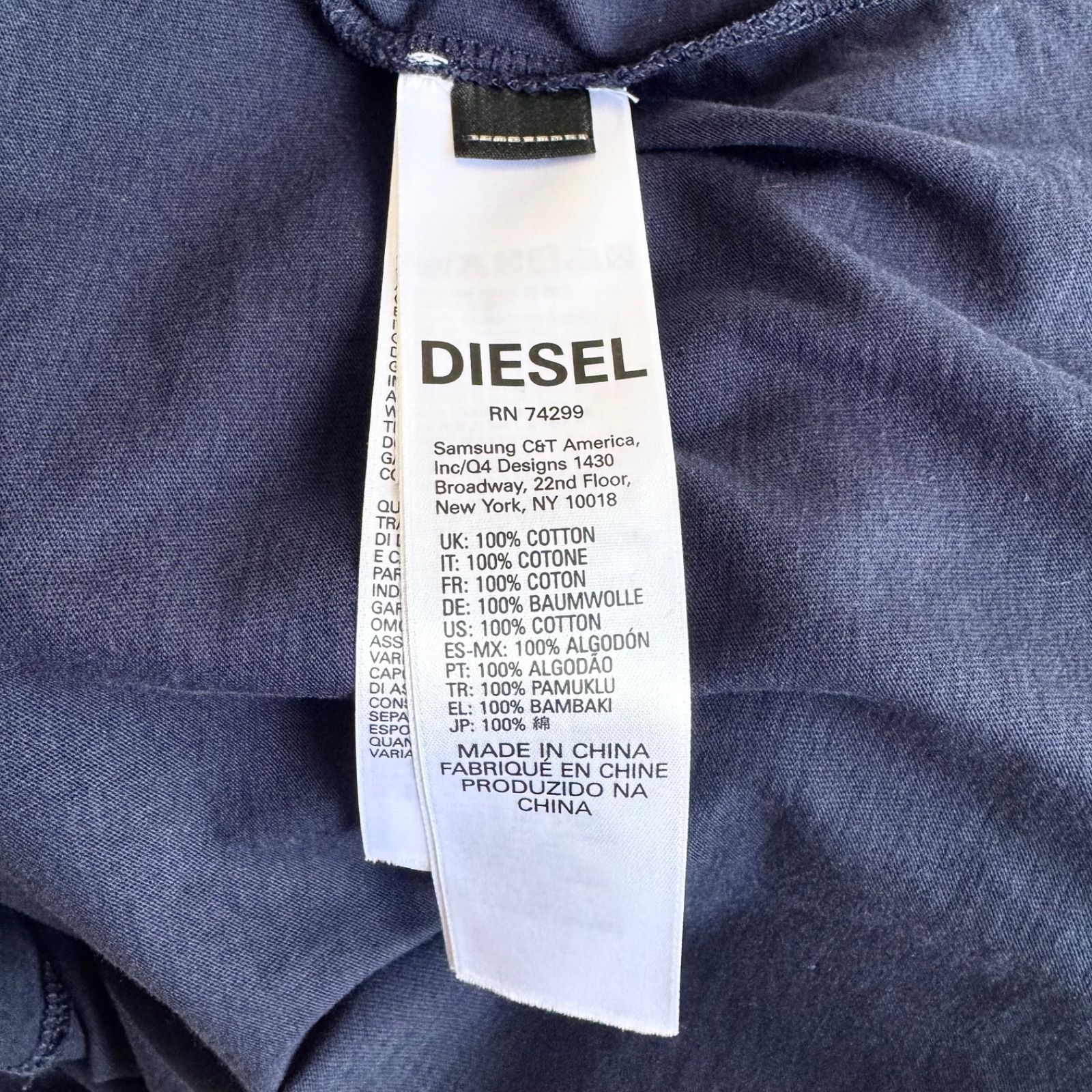 ＊完売間近＊ DIESEL パッチワーク Tシャツ 送料・関税込み 完売間近＊ DIESEL パッチワーク Tシャツ 送料・関税込み