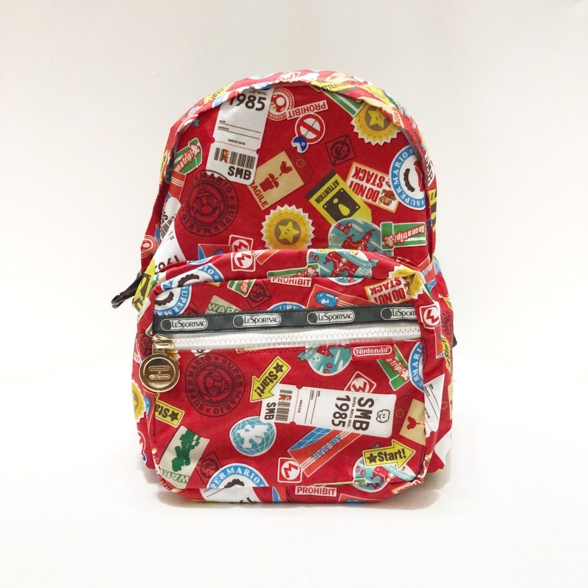 LESPORTSAC(レスポートサック) リュックサック美品 - レッド ...