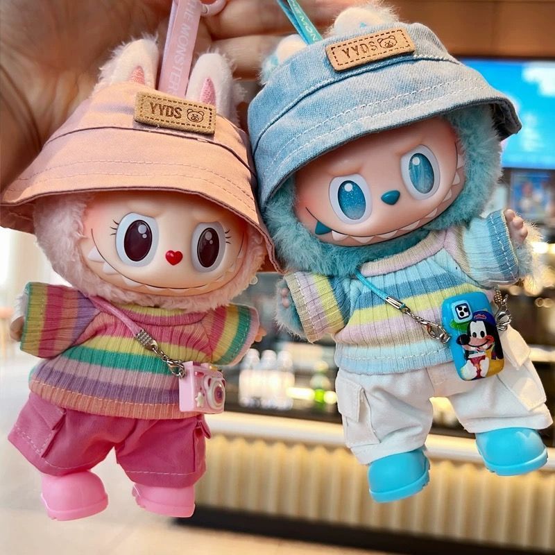 【正規品】ラブブのぬいぐるみ空箱6個セット ぬいぐるみ用ケース 6個セット ガラス製品 labubu ラブブ