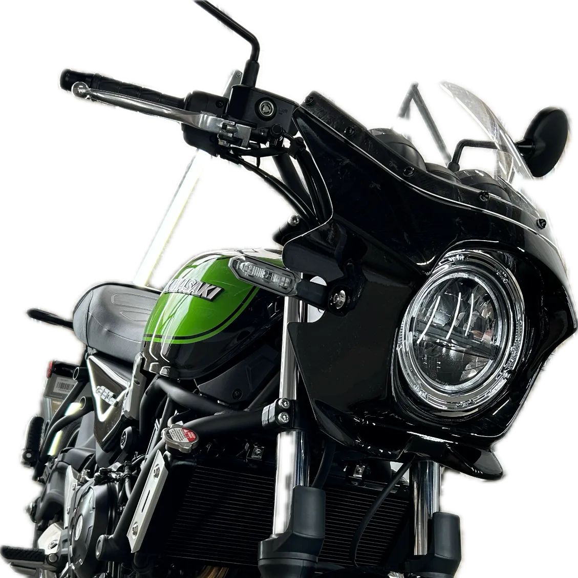 Z650RS 専用 ビキニカウル キャンディエメラルドグリーン 純正色