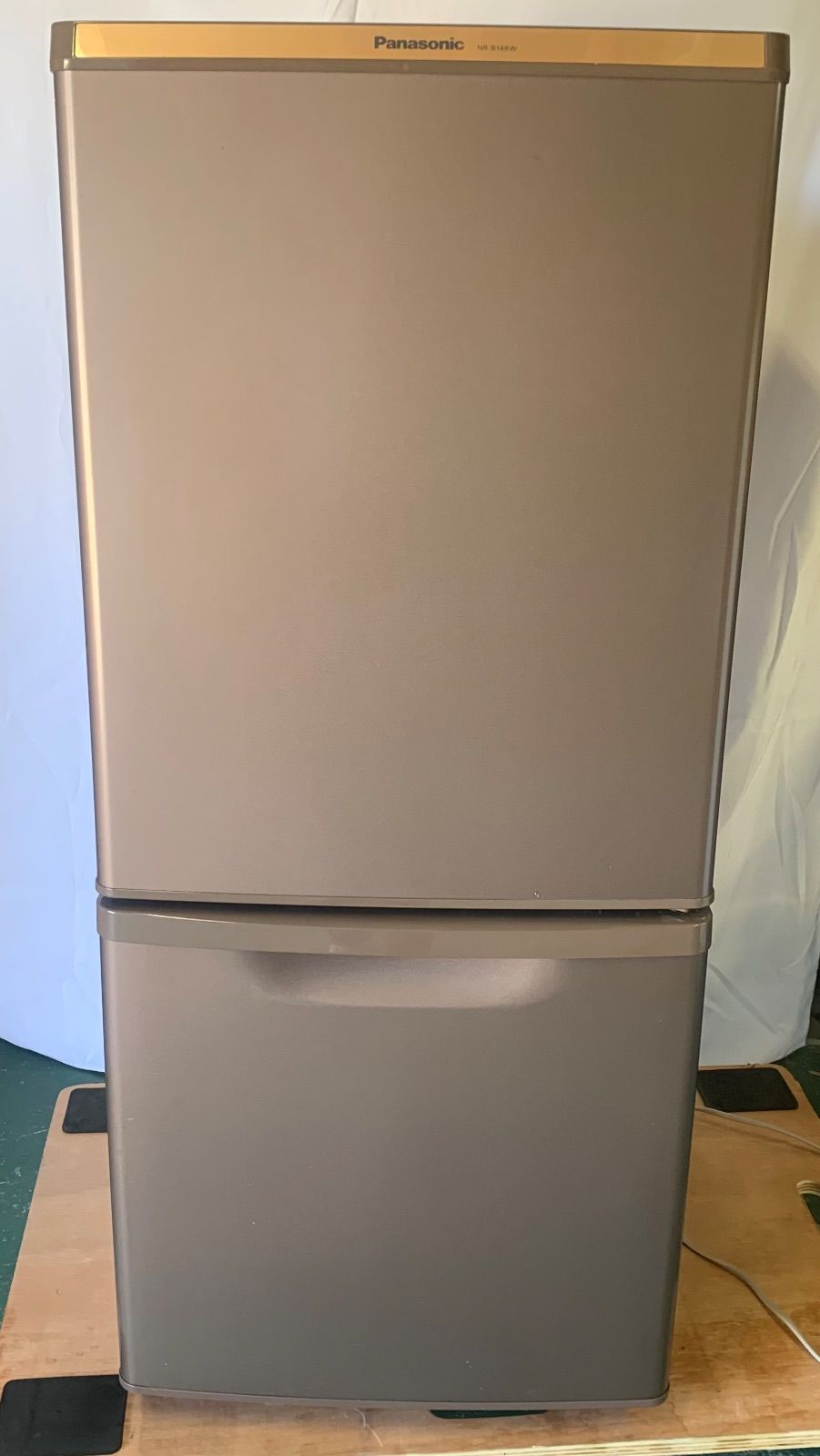 10h30 必見! Panasonic ノンフロン冷凍冷蔵庫 NR-B148W-T 2016年 保証付