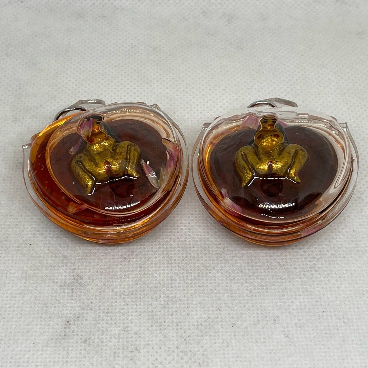 プラクルアン ハート 母親 タイ 呪物 民芸品 御守り お守り 御神体