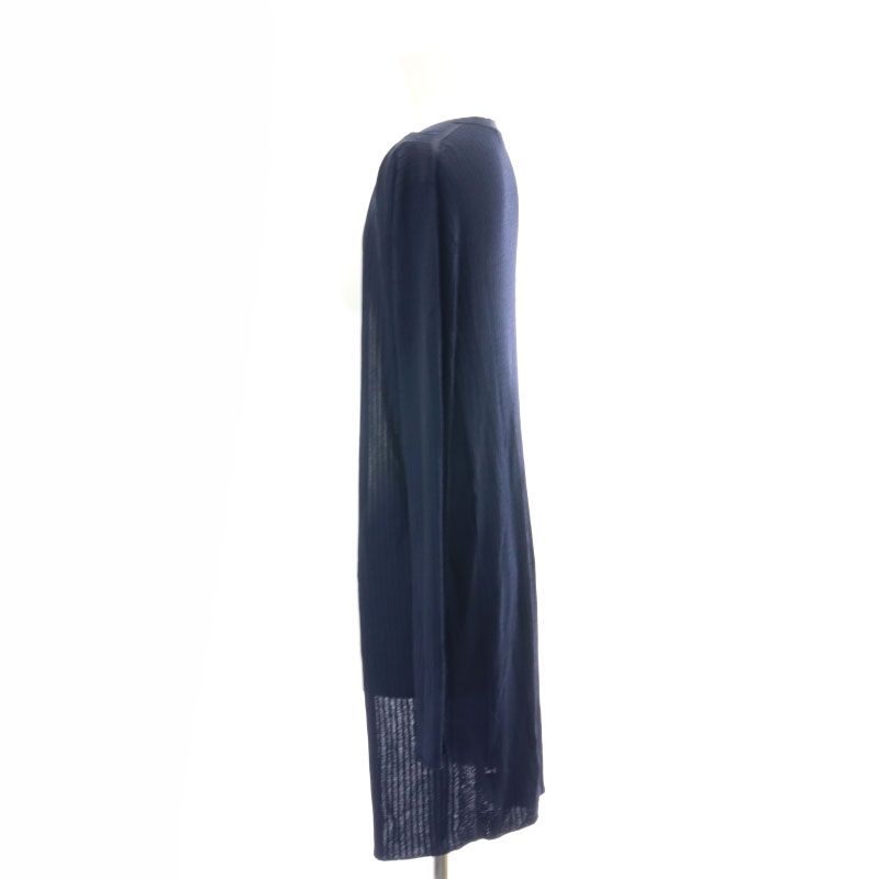 23SS theory rib long cardi ロングカーディガン 黒 - メルカリ