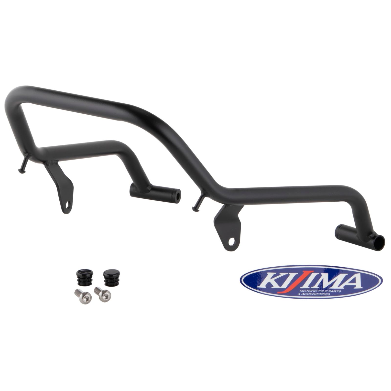 キジマ Kijima バイクパーツ タンデムグリップ 荷掛けフック付き GB350S スチール製マットブラック仕上げ HONDA 210-553