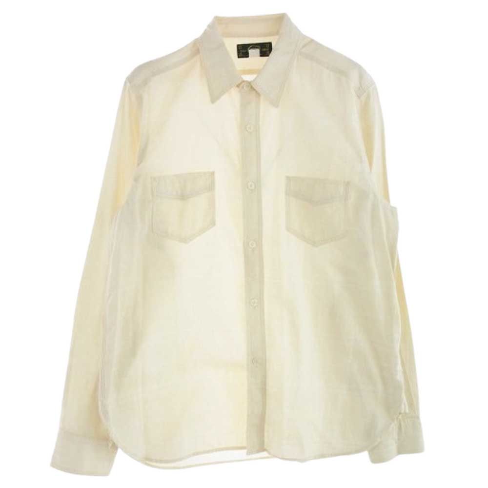 JELADO ジェラード ネイティブ柄 長袖シャツ オフホワイト系 XL【中古