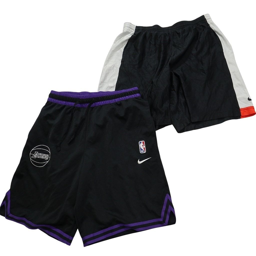 古着 NIKE NBA AUTHENTICS バスケ XL 短パン ショート 古着卸 まとめ売り ナイキ NIKE バスパン ショートパンツ 8枚