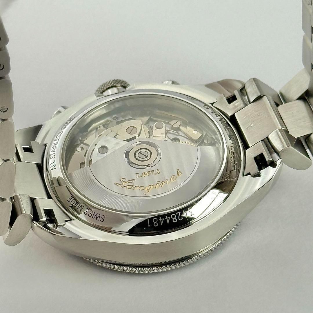 ロンジン グランヴィテス L3.636.4 メンズ 自動巻き式 腕時計 693 訳