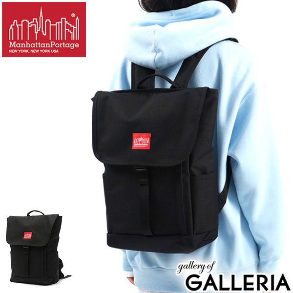 日本正規品 マンハッタンポーテージ リュック Manhattan Portage Washington SQ Backpack JR リュックサック メンズ レディース MP1220JR ブラック