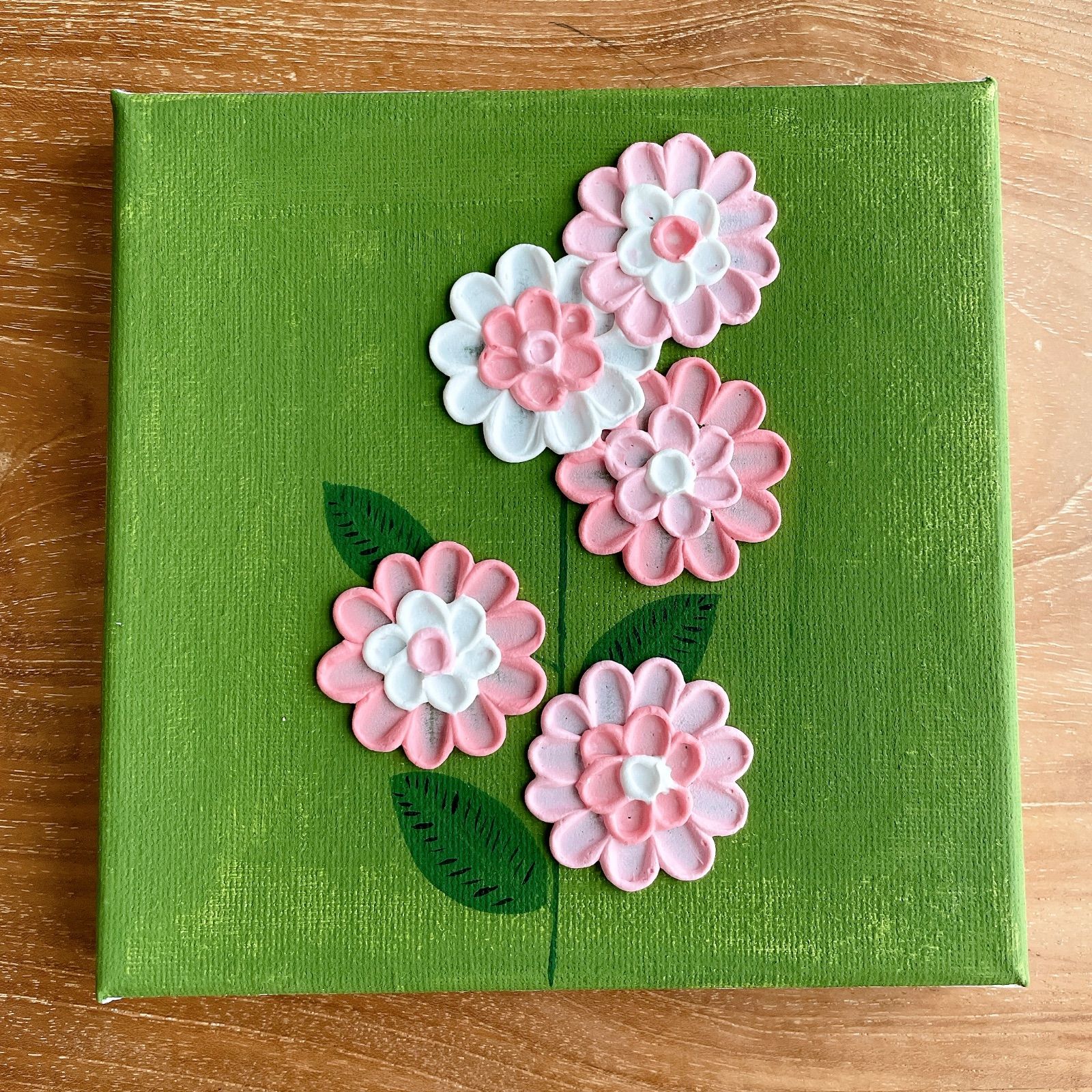 絵画 テクスチャーアート ボタニカルアート 花の絵 花柄