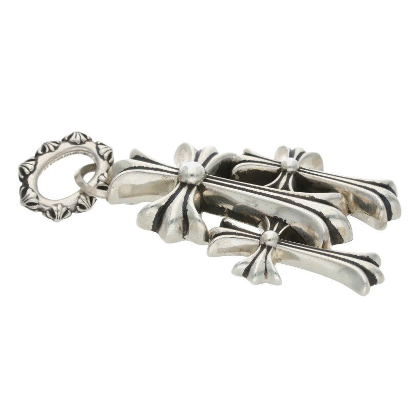 CHROME HEARTS クロムハーツ TRIPLE CROSS トリプルクロス シルバー