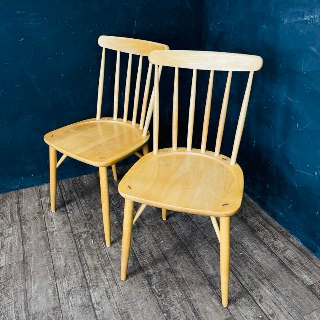 L3705-300-4 英国ヴィンテージ ERCOL アーコールチェア フープバック