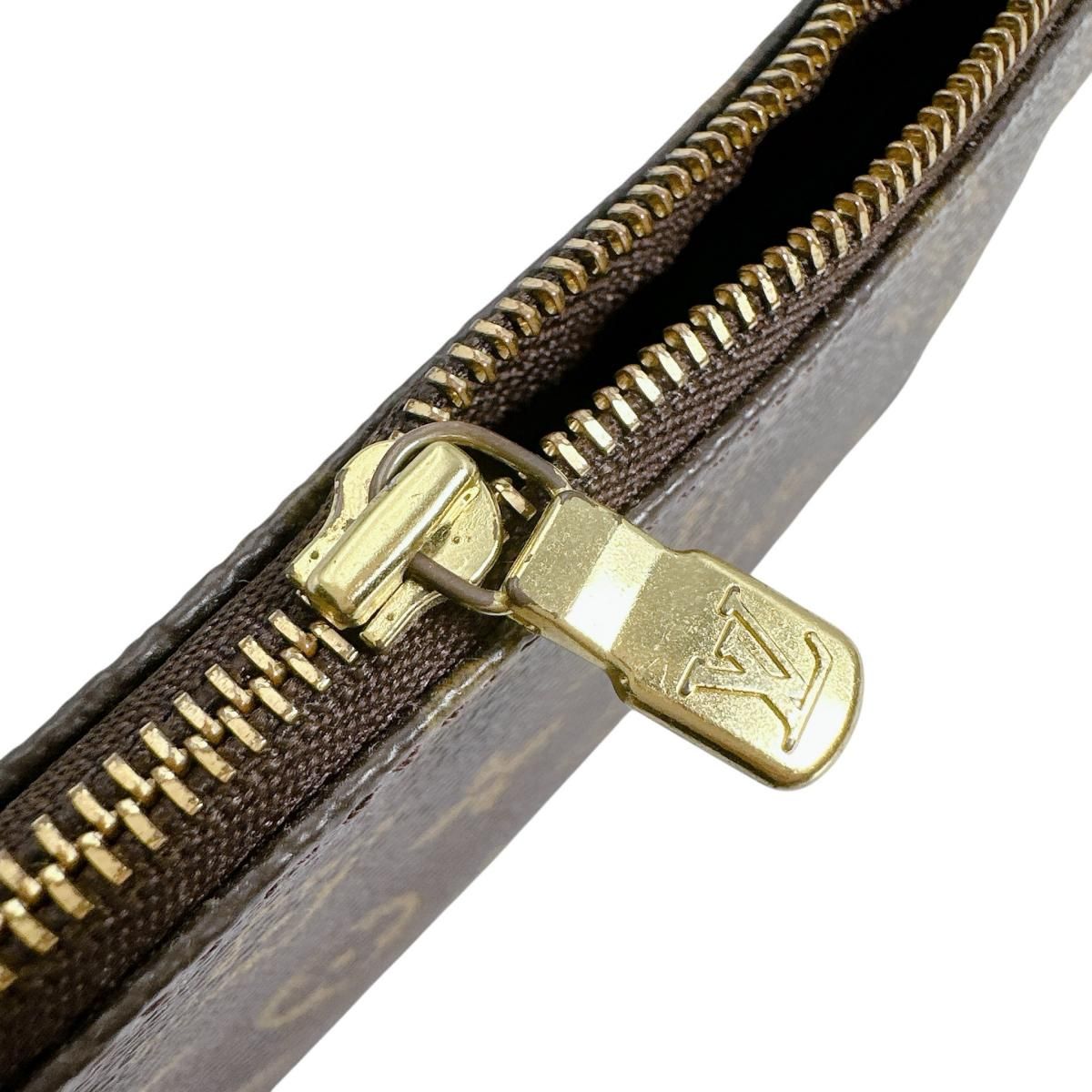 ルイヴィトン M51980 モノグラム アクセサリーポーチ ストラップ交換