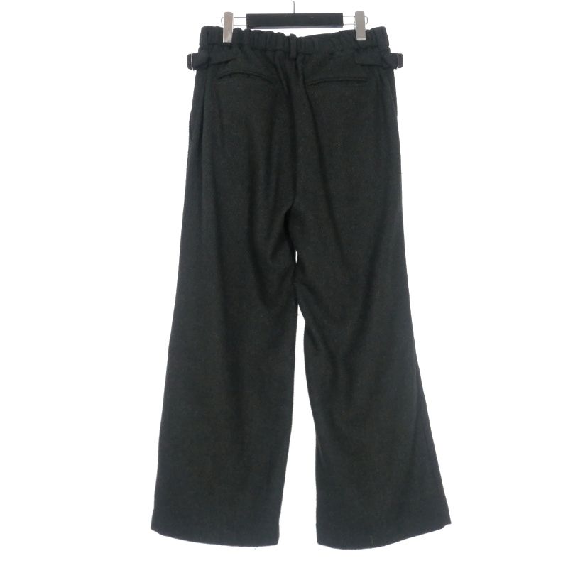 WYM LIDNM】TWEED BAGGY SLACKS