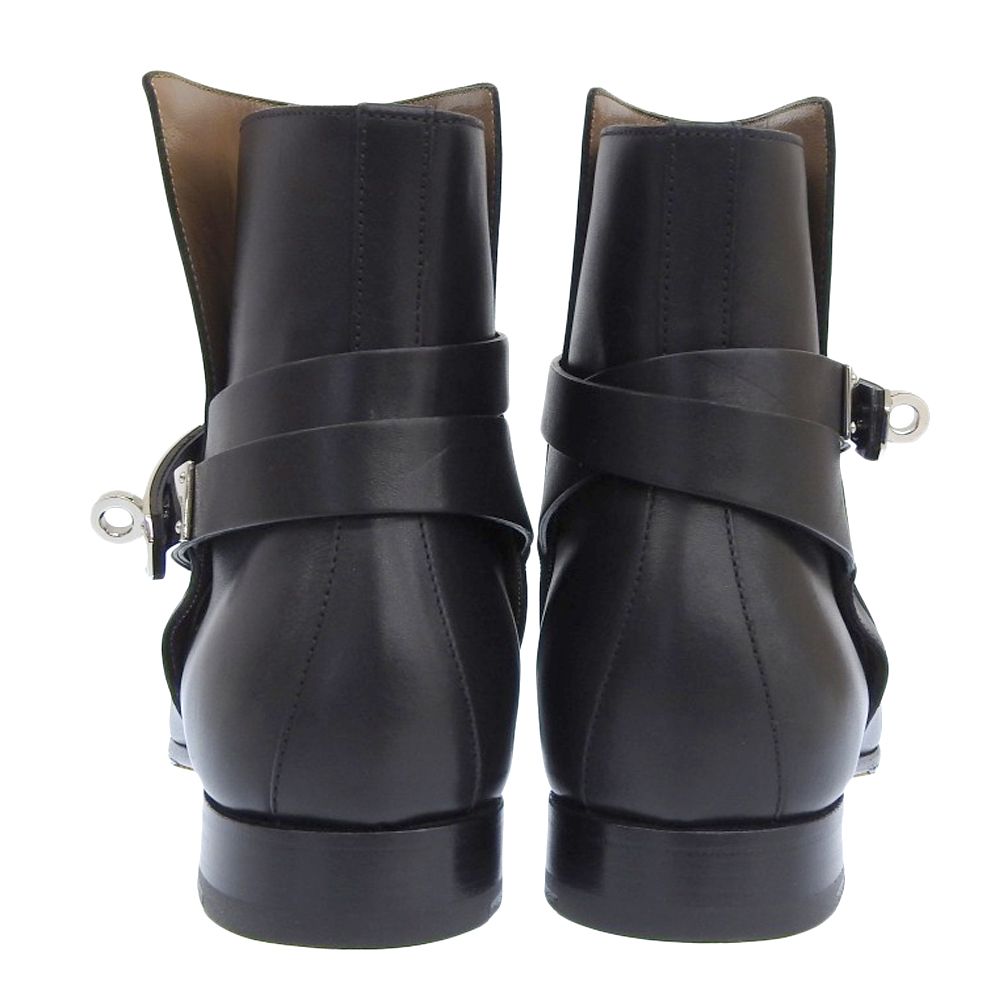 HERMES エルメス 美品 レザー ネオケリー ショートブーツ レディース  