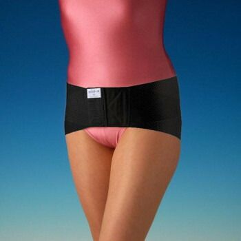 ラクダーネ 骨盤サポーター メッシュ ブラック M