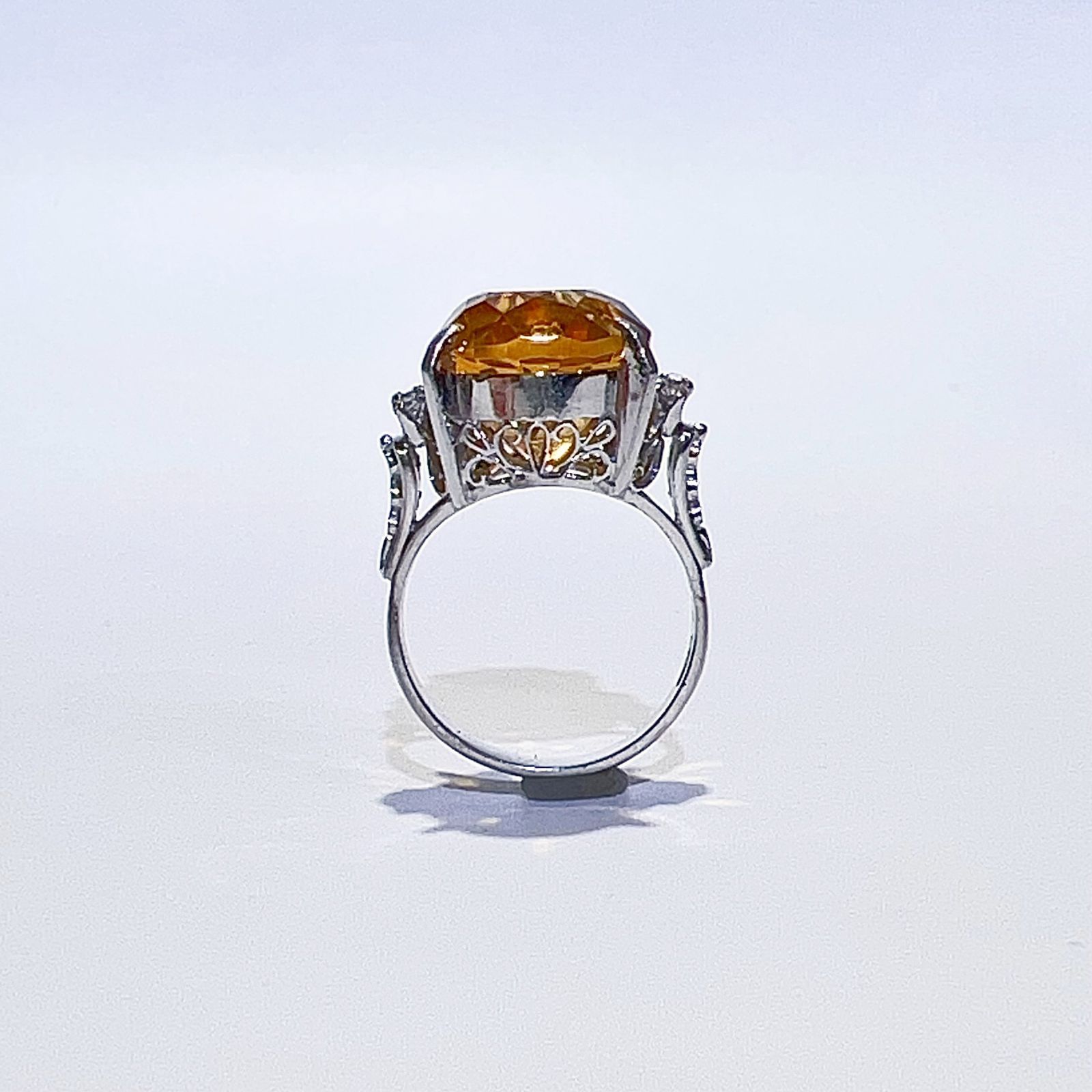 PT900 プラチナ リング 指輪 11号 ダイヤ 0.50 総重量約4.3g