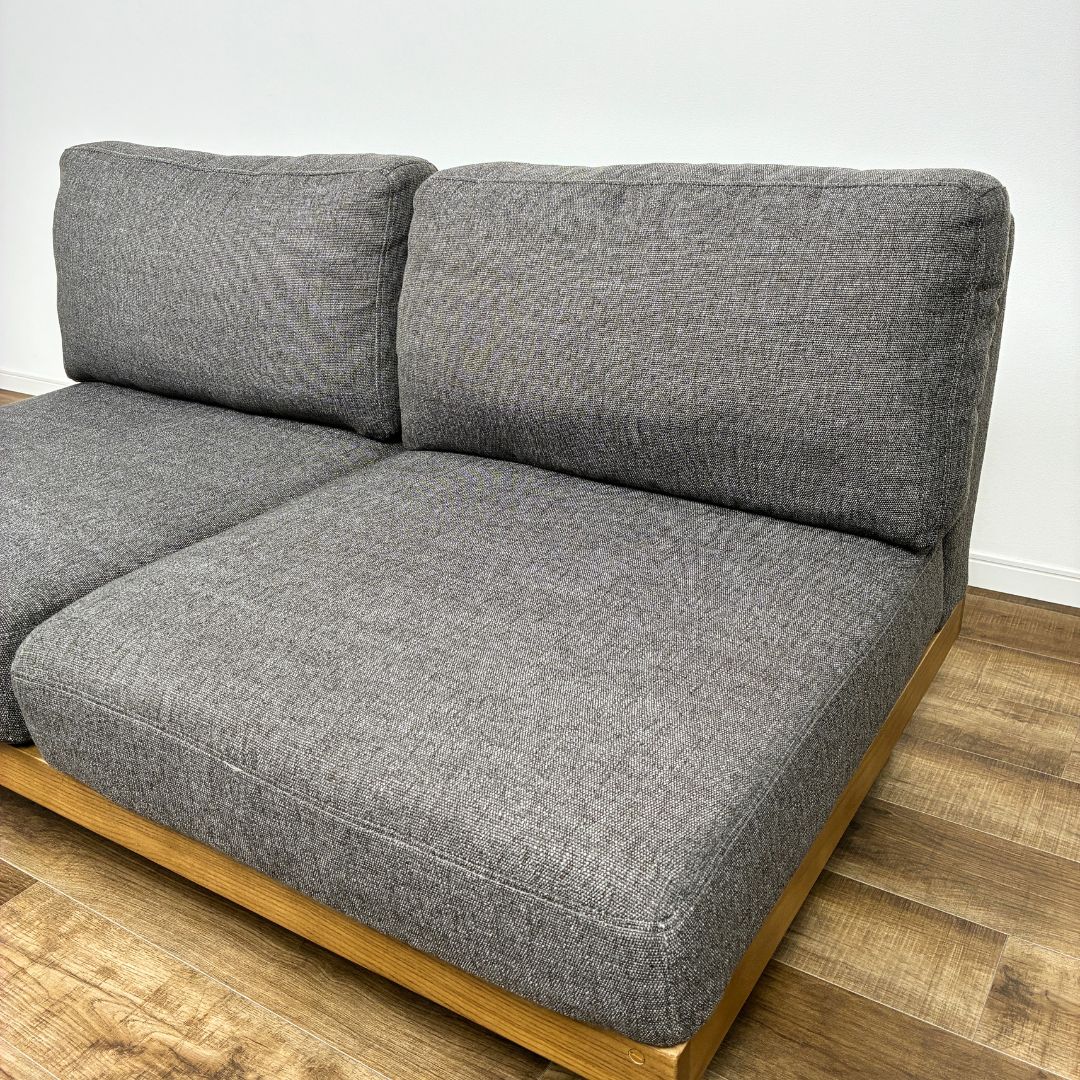 JOURNAL STANDARD FURNITURE LILLE SOFA 2P GRAY - メルカリ
