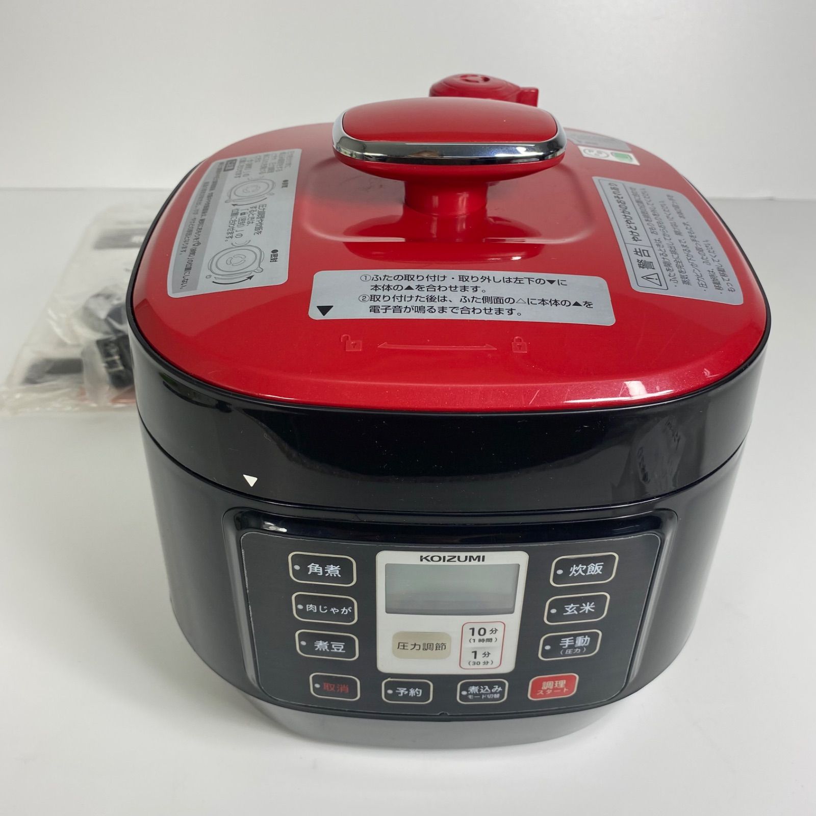コイズミ　マイコン電気圧力鍋 KSC-3501 Amazon | コイズミ マイコン電気圧力鍋 1.6L 5種類自動メニュー