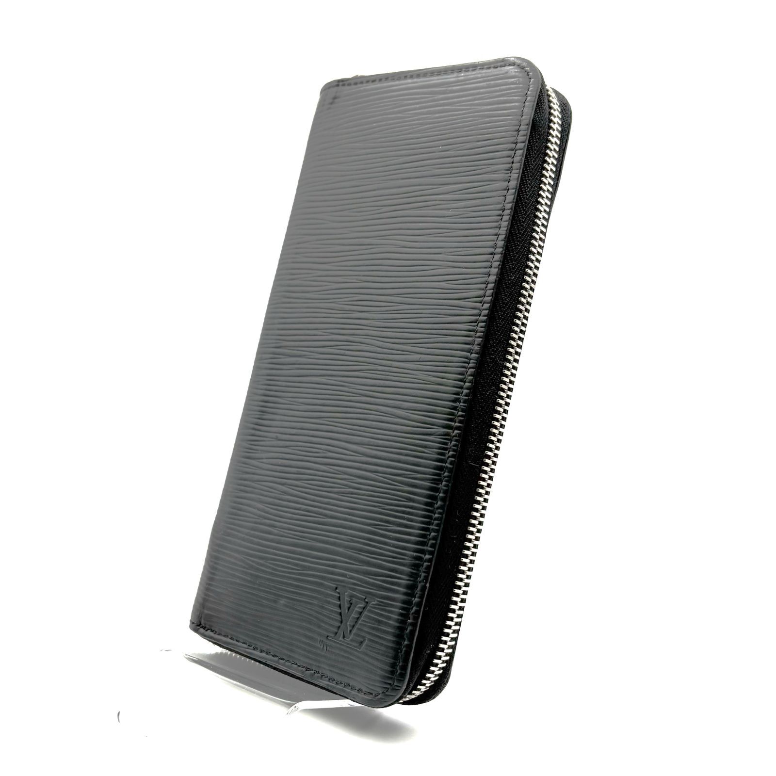 新品同様 ルイ ヴィトン ジッピーウォレット エピ ノワール M68755