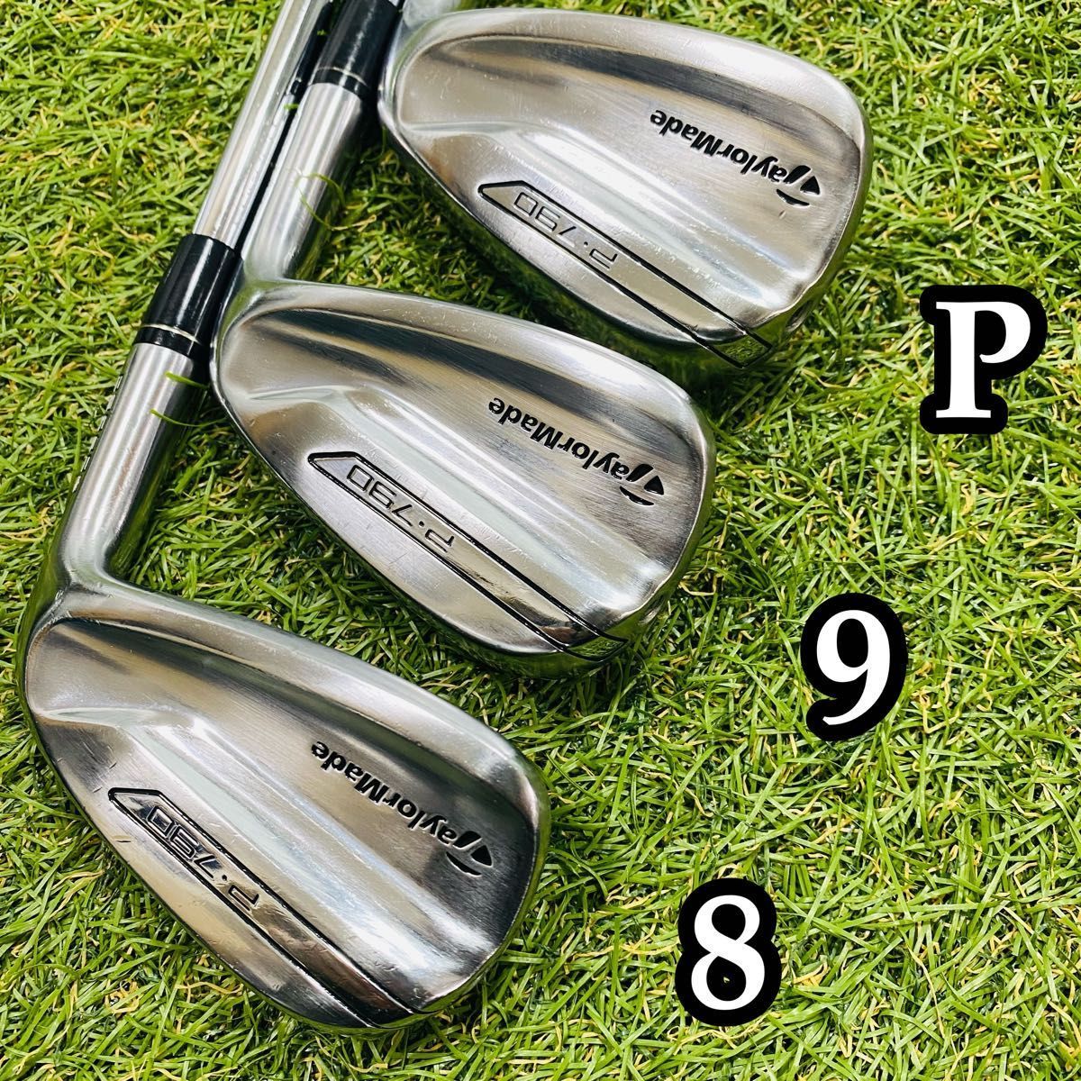 テーラーメイド P790 2017 メンズ アイアンセット 6本 S 良品】テーラーメイド P790 2017 メンズアイアンセット 6本 S
