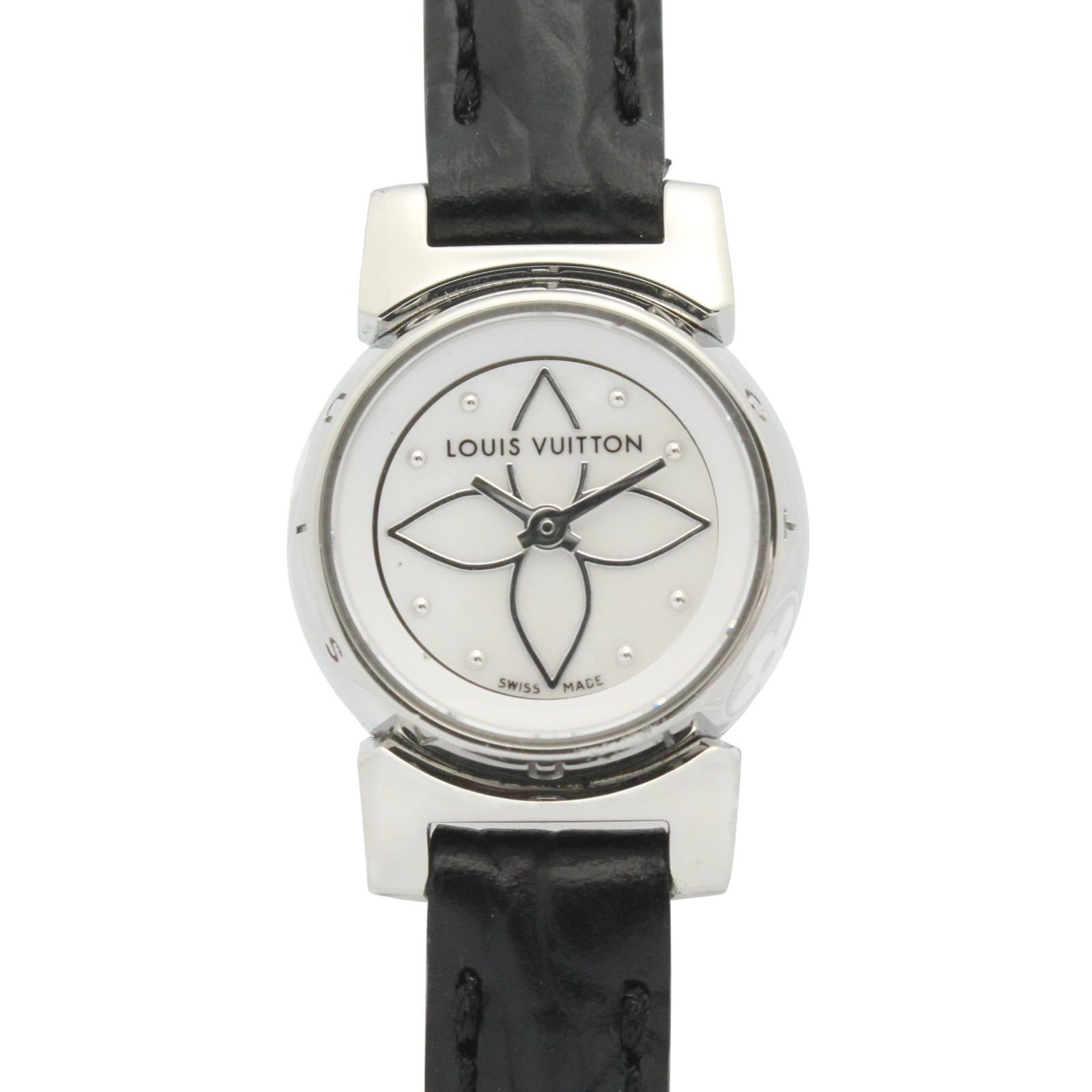 ルイ・ヴィトン LOUIS VUITTON 腕時計 タンブール ビジュ Q151C1